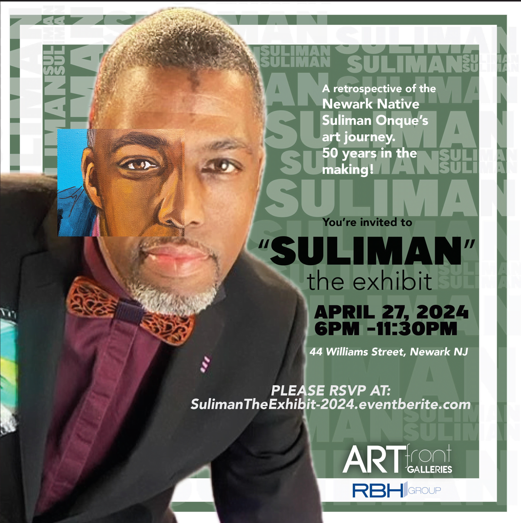 Opening Reception of Suliman's 50th birthday solo show!!