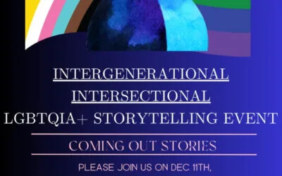 Intergenerational Intersectional LGBTQIA+ Storytelling Event