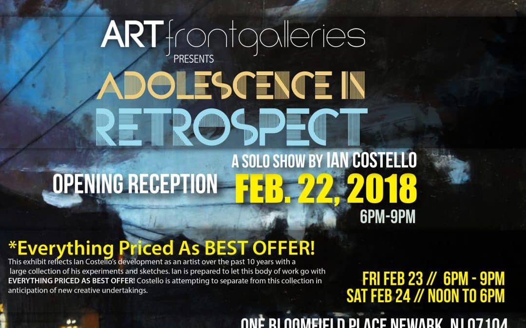 adolescence in retrospect – a one man show by ian costello