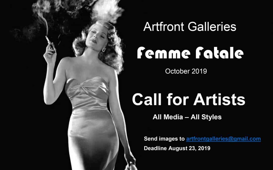 femme fatale call for artists
