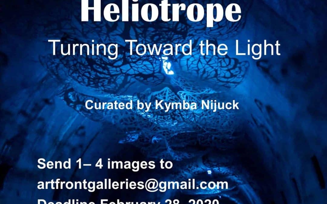 artist call – heliotrope, turning toward the light